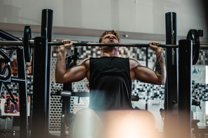 Deadlifts are a compound lift that builds full-body strength and power. Source: Unsplash.