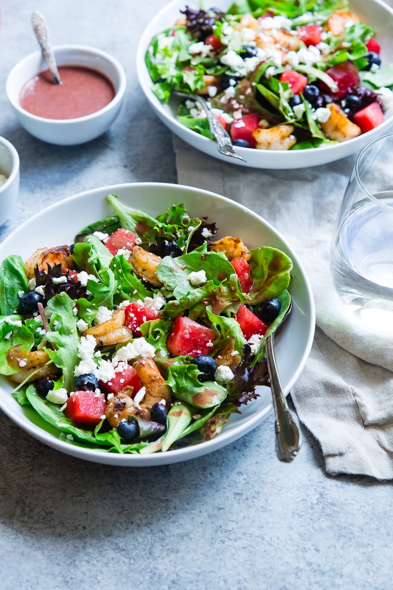 Greek salad representing Mediterranean diet pattern
