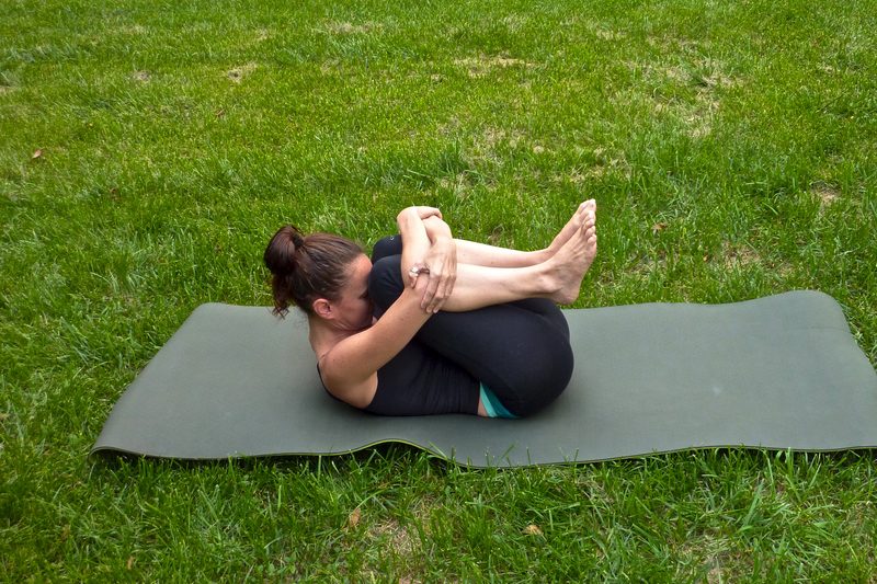 Wind-Relieving Pose (Pawanmuktasana)