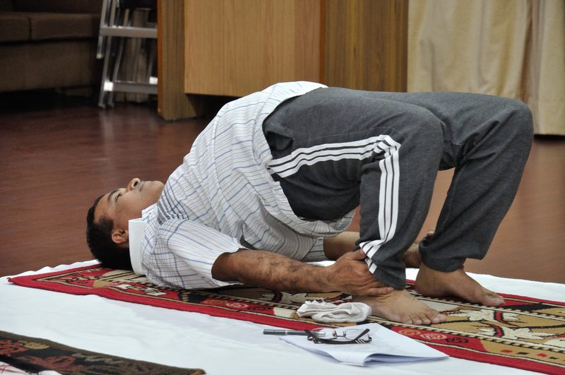 Bridge Pose (Setu Bandhasana)